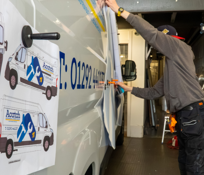 Acatch Vehicle Graphics Recreation & Installation 3