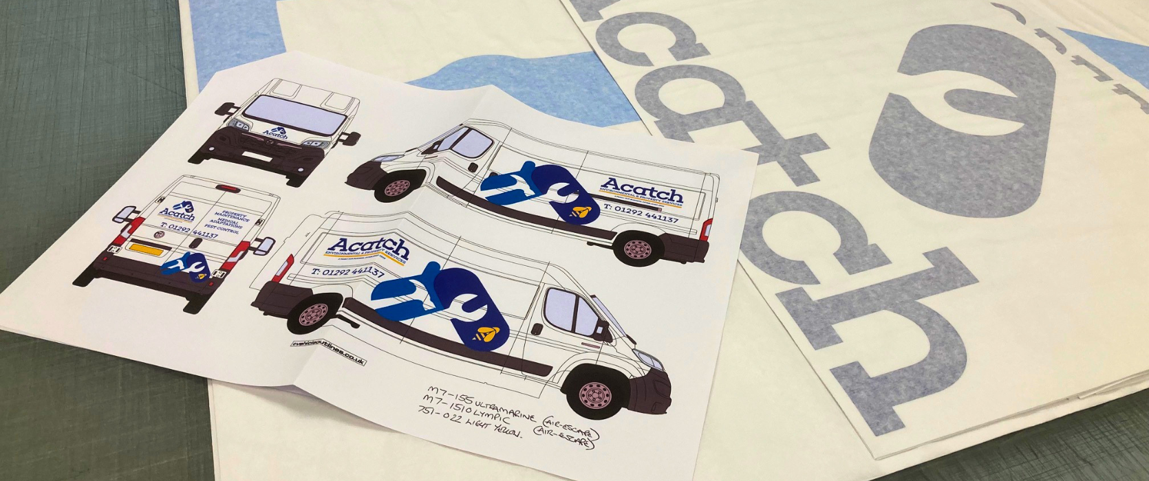 Acatch Vehicle Graphics Recreation & Installation Banner2